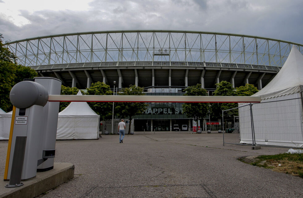 Her på Ernst Happel-stadion skulle Taylor Swift-konsertene i Wien vært holdt.
 Foto: Heinz-Peter Bader / APO / NTB