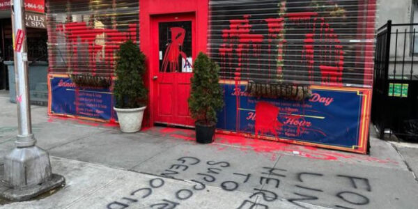 Jødisk cafe i New York vandalisert