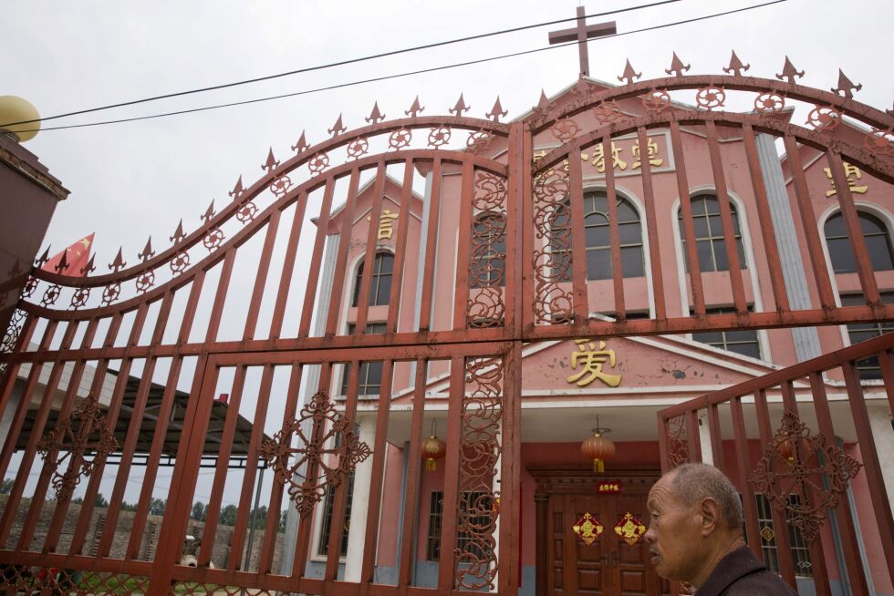 Kanskje: Kinesiske statsgodkjente kirker får kanskje åpne, dersom de følger smittevernreglene og prekenen blir forhåndsgodkjent av staten.
 Foto: NTB Scanpix