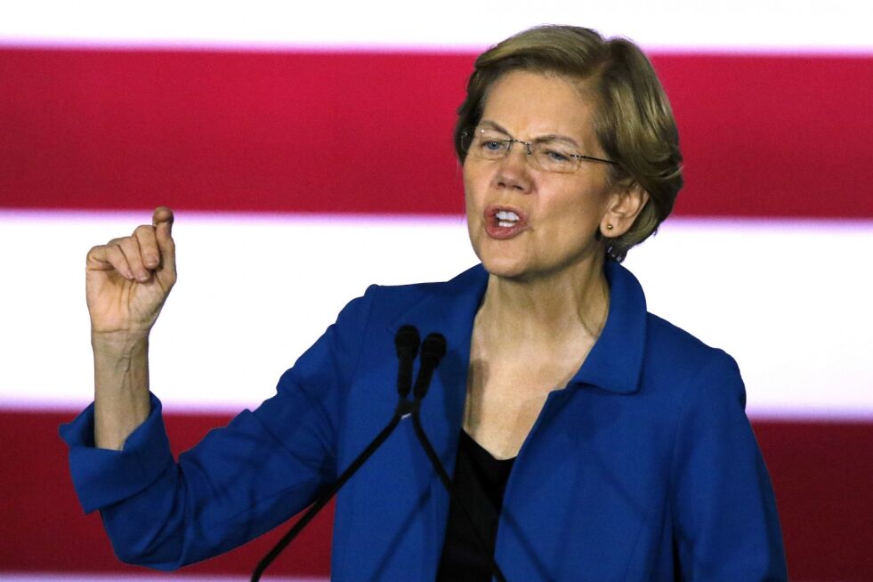 Presidentkandidat for Demokratene Elizabeth Warren vil reversere det meste Donald Trump har gjort for Israel hvis hun blir president.
 Foto: Bill Sikes/NTB Scanpix